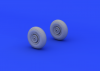 Eduard 672026 Il-2 wheels 1/72 (TAMIYA)